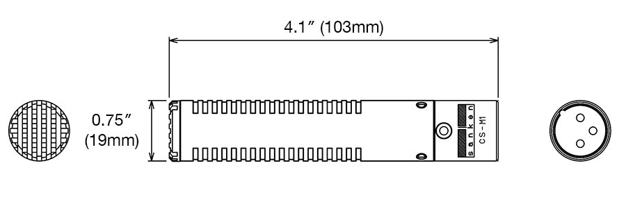 Sanken CS-M1 超心型指向性麥克風｜錄 ｜ 錄音器材租借 ｜ 空象錄音器材 Spalephant Pro Sound Equipment